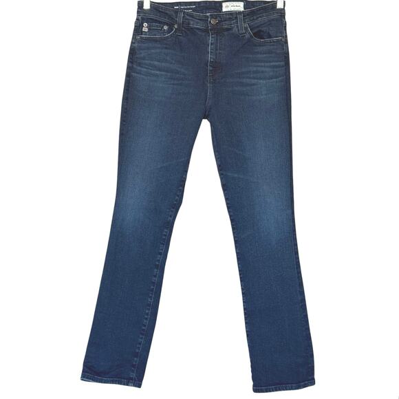 AG Adriano Goldschmied Womens Mari Mid-Rise Slim Straight Leg Jean Size 31 - Picture 2 of 16